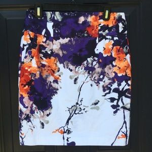 Water Color Pencil Skirt